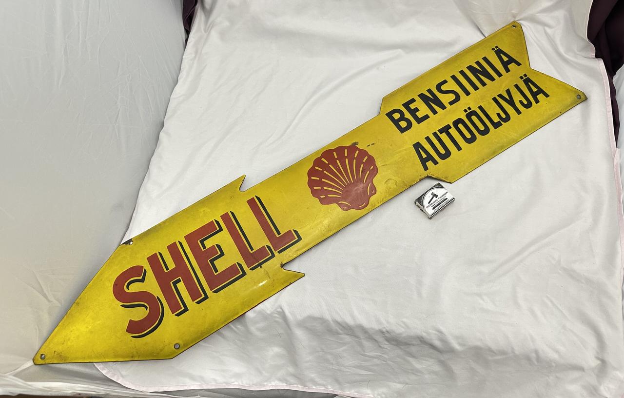 10. 30-LUVUN SHELL EMALIKYLTTI, 20X100 CM